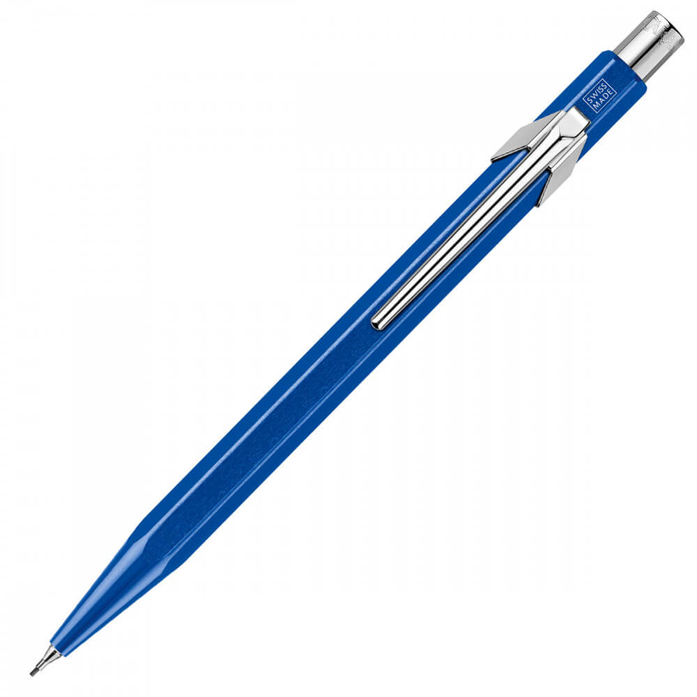 Lapiseira Caran D'Ache 0.7mm Azul Metalizado